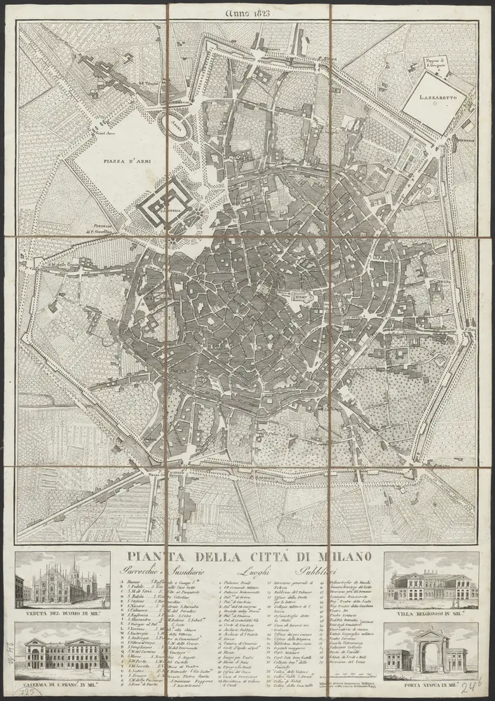 Aperçu de l'ancienne carte