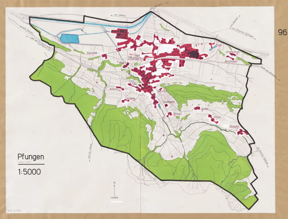 Aperçu de l'ancienne carte