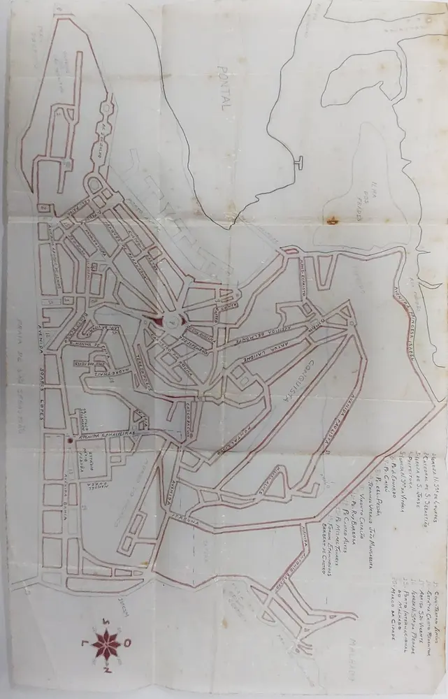 Pré-visualização do mapa antigo