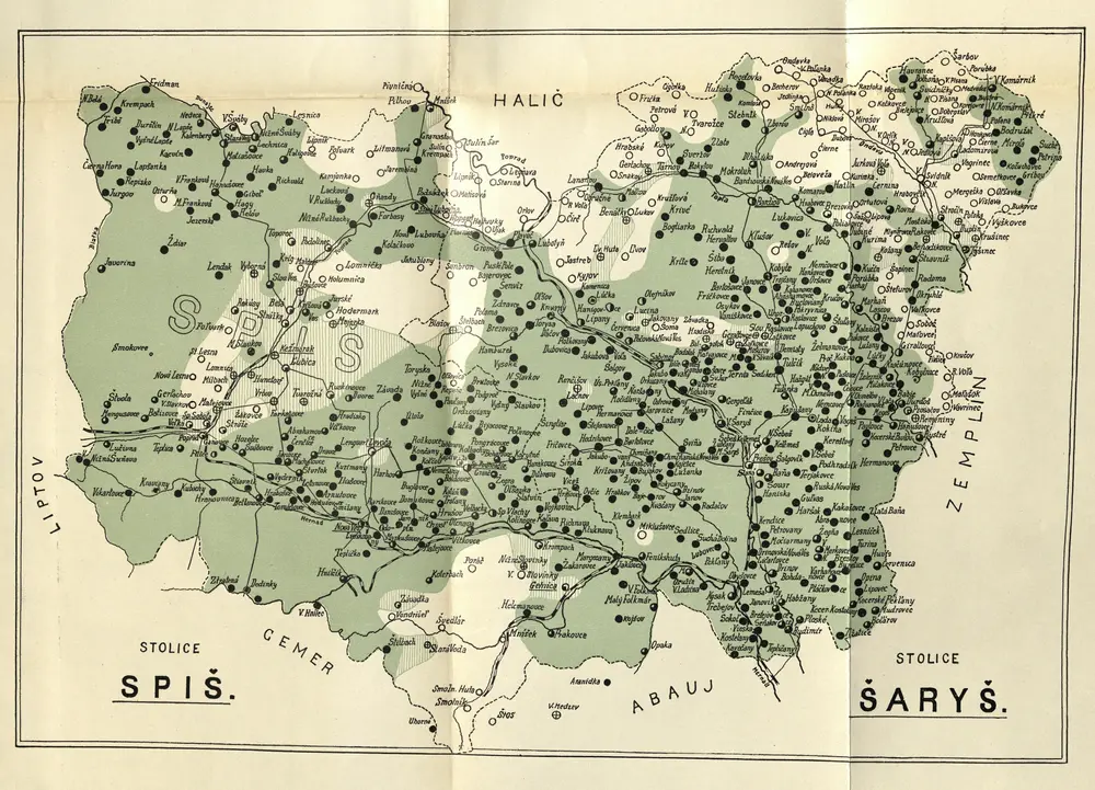 Aperçu de l'ancienne carte