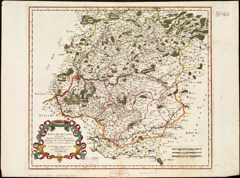 Aperçu de l'ancienne carte