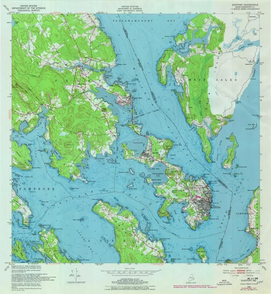 Voorbeeld van de oude kaart