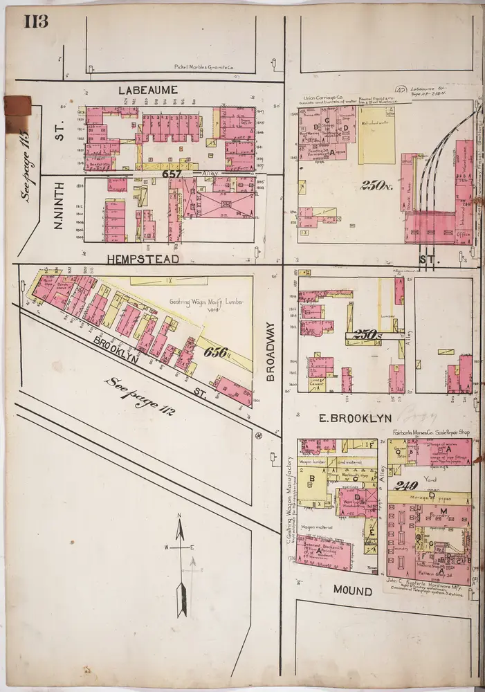 A. Whipple & Co.'s insurance map of St. Louis, Mo