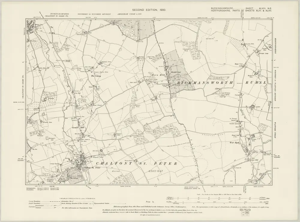 Aperçu de l'ancienne carte