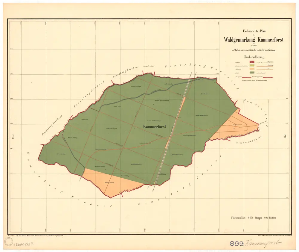 Aperçu de l'ancienne carte