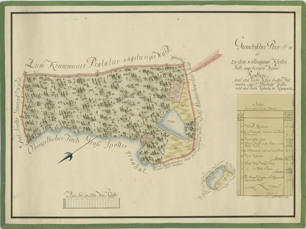 Anteprima della vecchia mappa