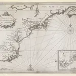 NOVA ANGLIA, NOVVM BELGIVM ET VIRGINIA.