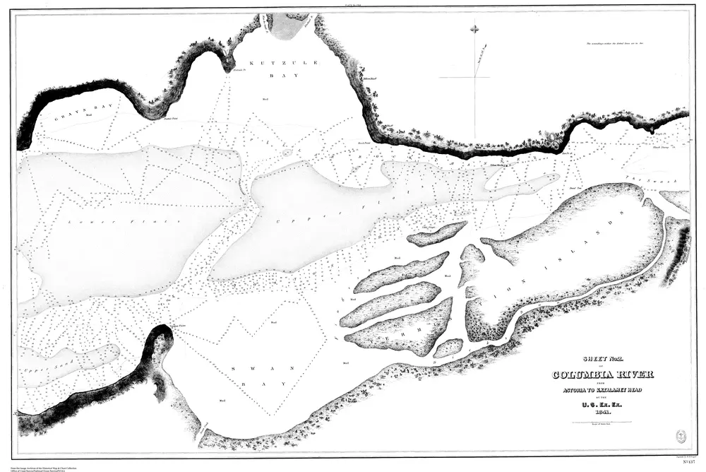 Voorbeeld van de oude kaart