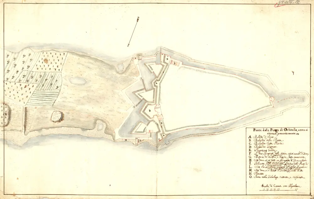 Anteprima della vecchia mappa