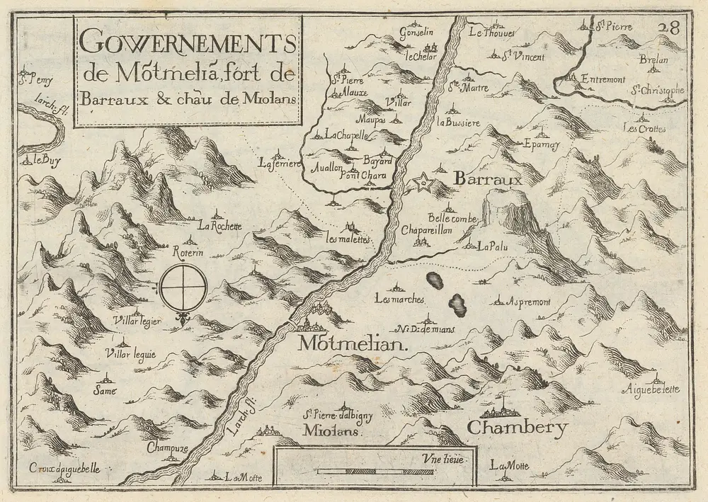 Anteprima della vecchia mappa