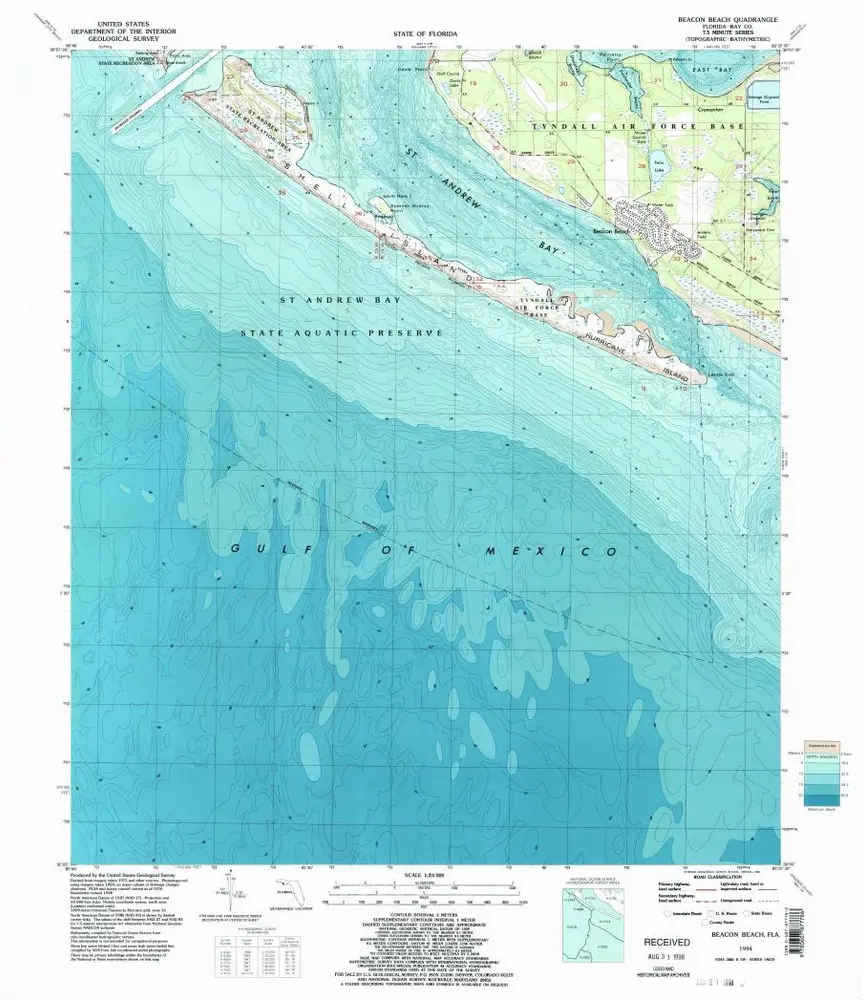 Voorbeeld van de oude kaart