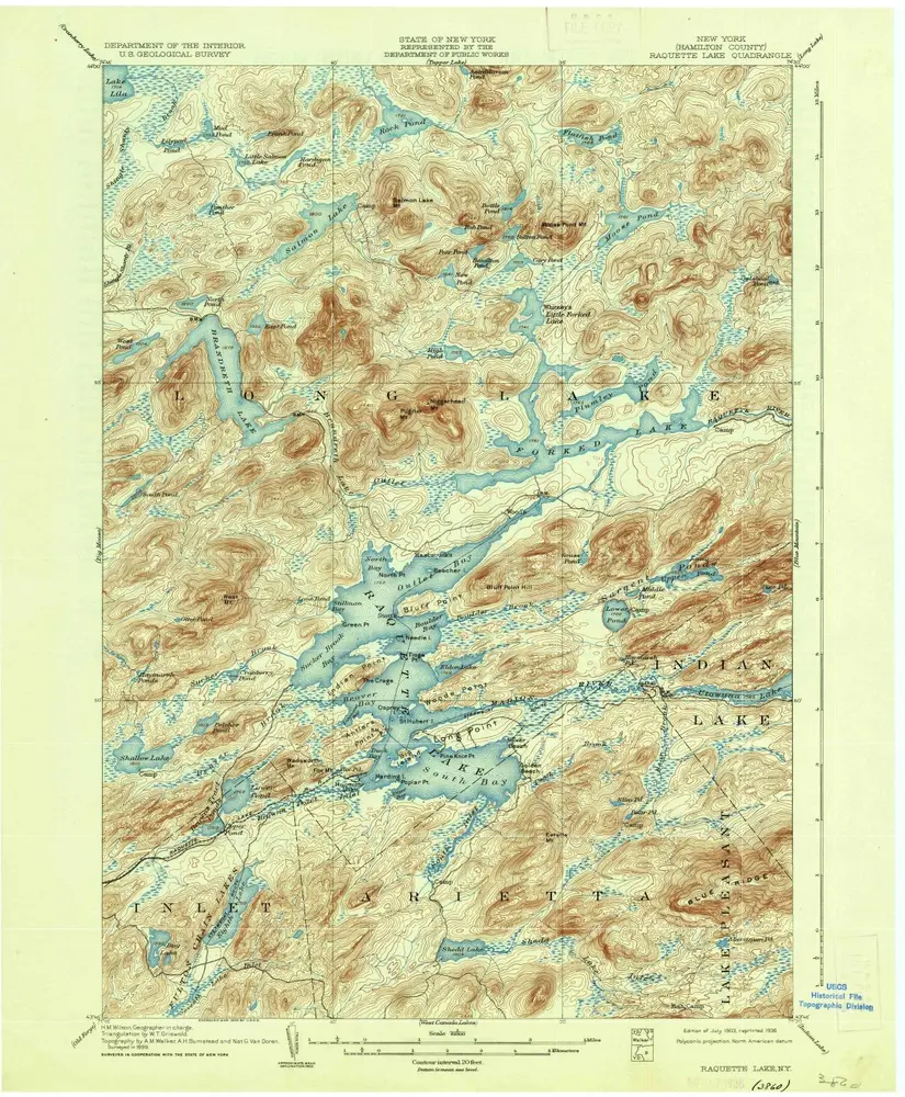 Aperçu de l'ancienne carte