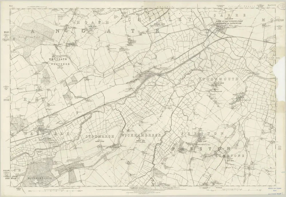 Anteprima della vecchia mappa