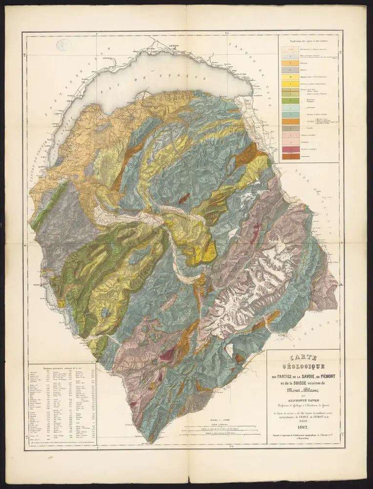 Voorbeeld van de oude kaart