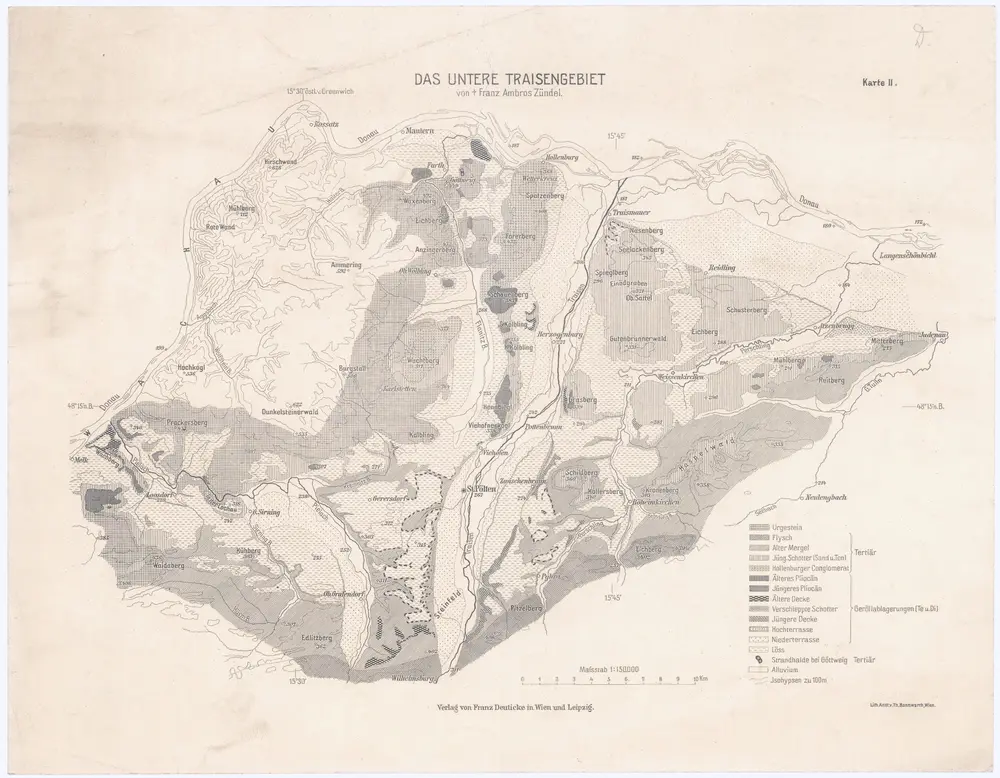 Voorbeeld van de oude kaart