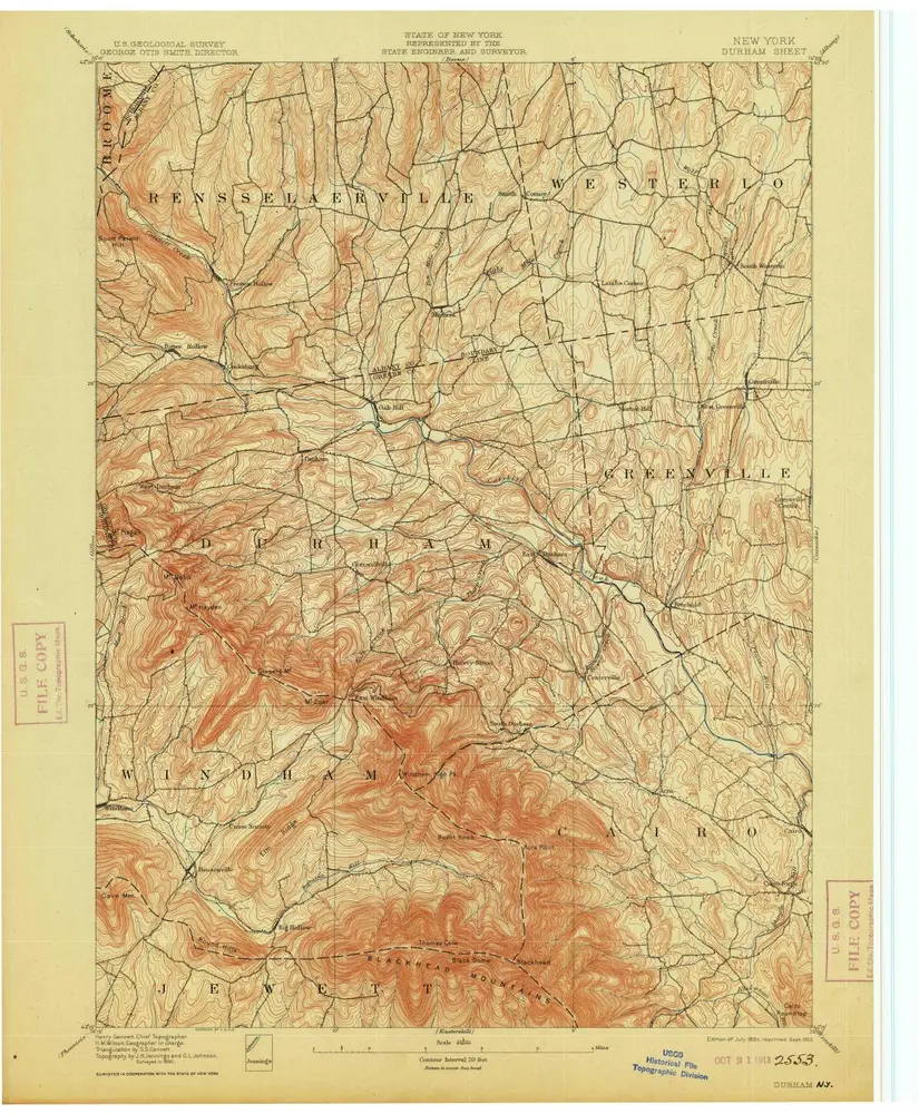 Aperçu de l'ancienne carte