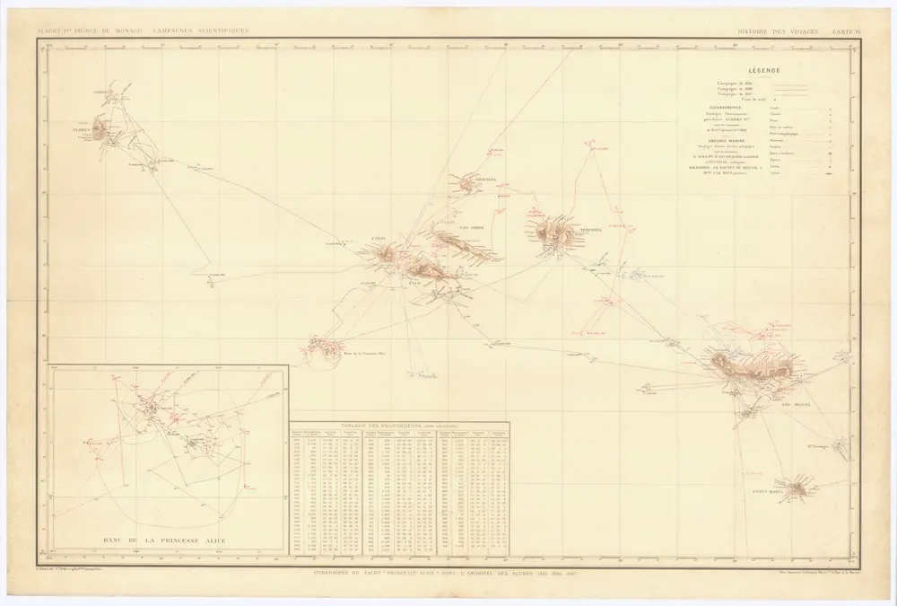 Aperçu de l'ancienne carte