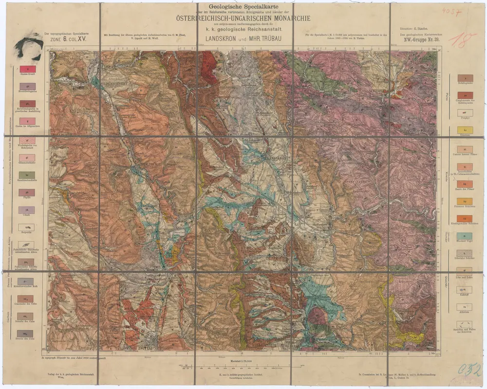 Aperçu de l'ancienne carte