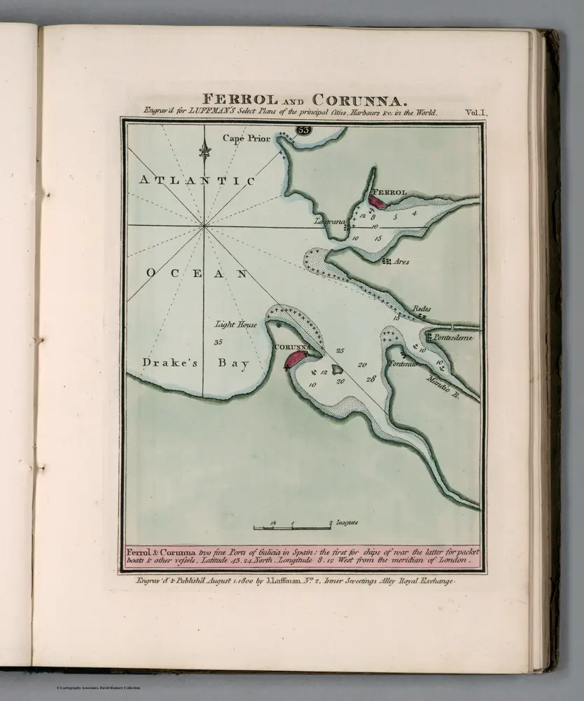 Plate 53 from Vol. 1: Ferrol and Carunna