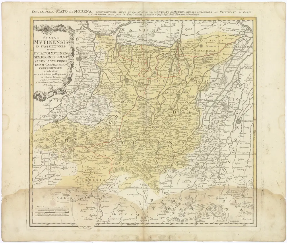 Aperçu de l'ancienne carte