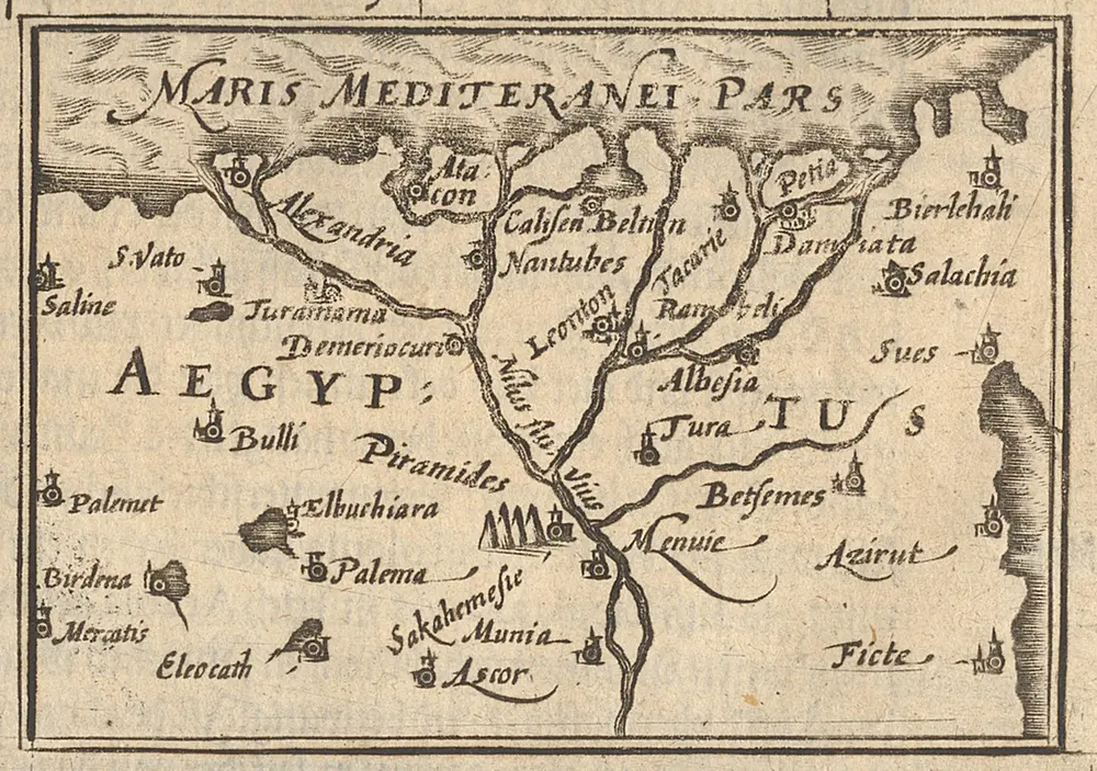 Aperçu de l'ancienne carte