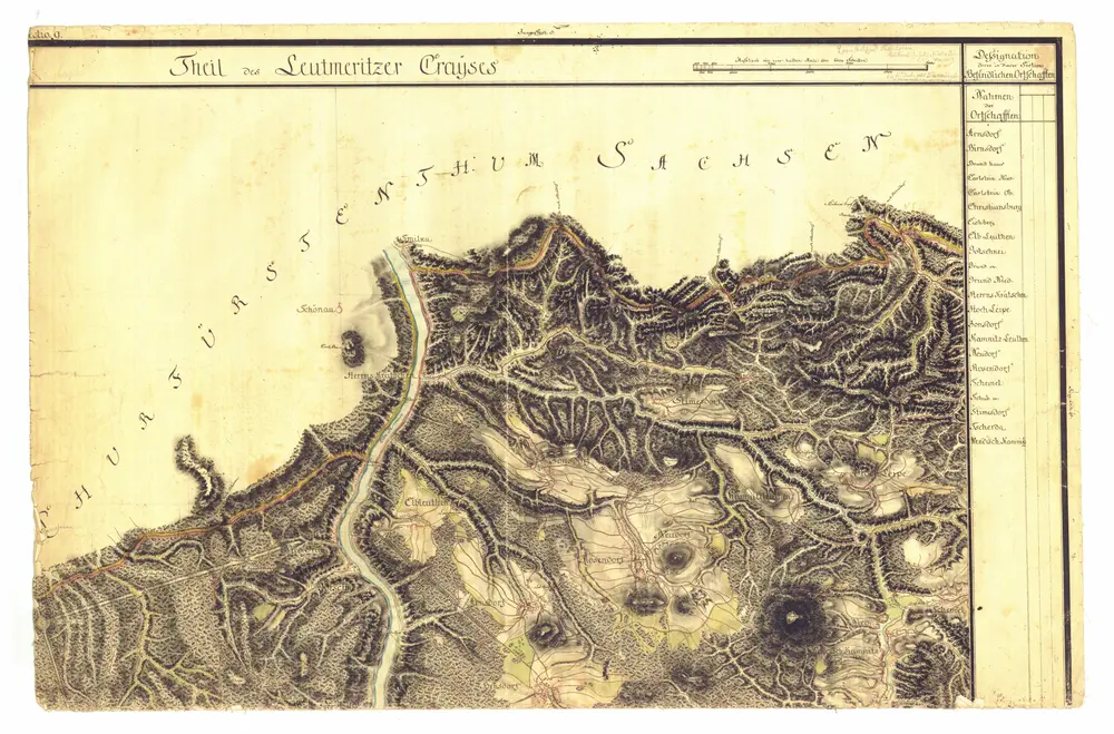 Aperçu de l'ancienne carte