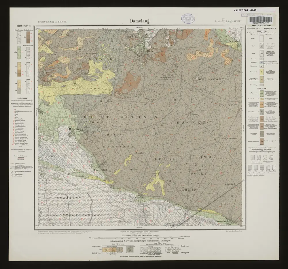 Aperçu de l'ancienne carte