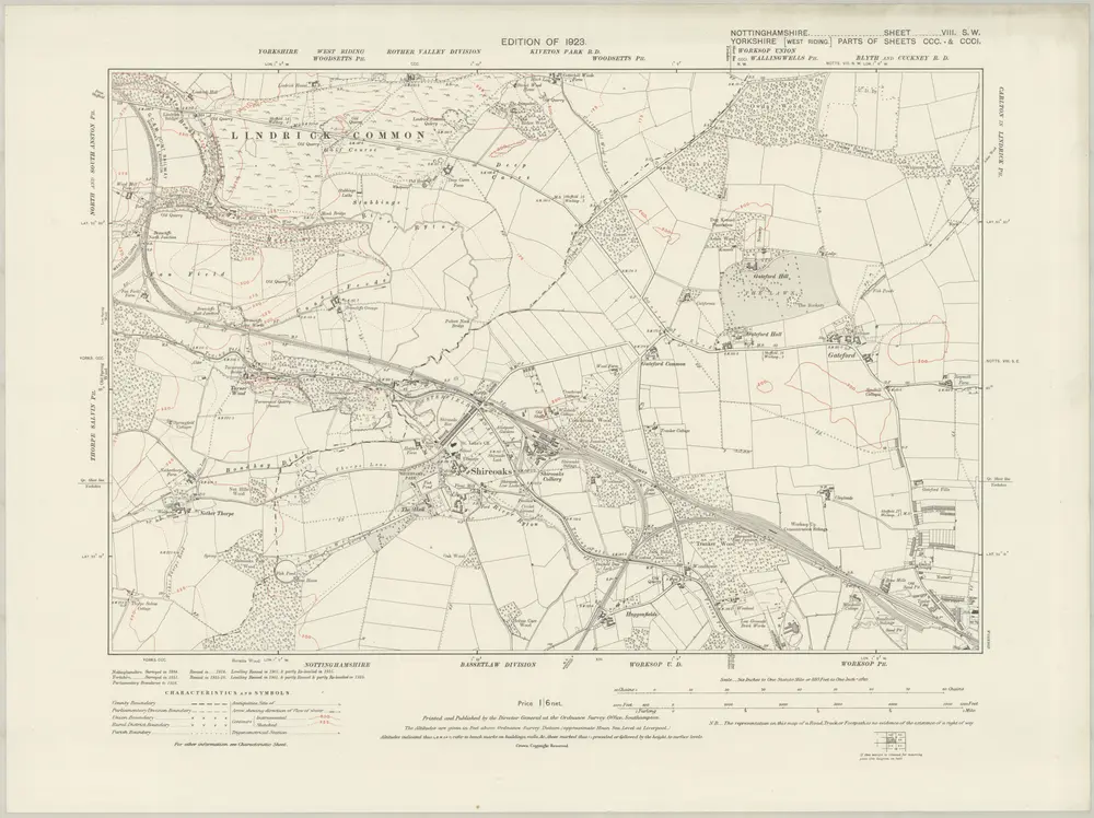 Aperçu de l'ancienne carte