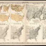 Plate 138.  Transportation.  Rates of Travel, 1800 - 1930.  Navigable Rivers.  Canals.  Main Post Roads.