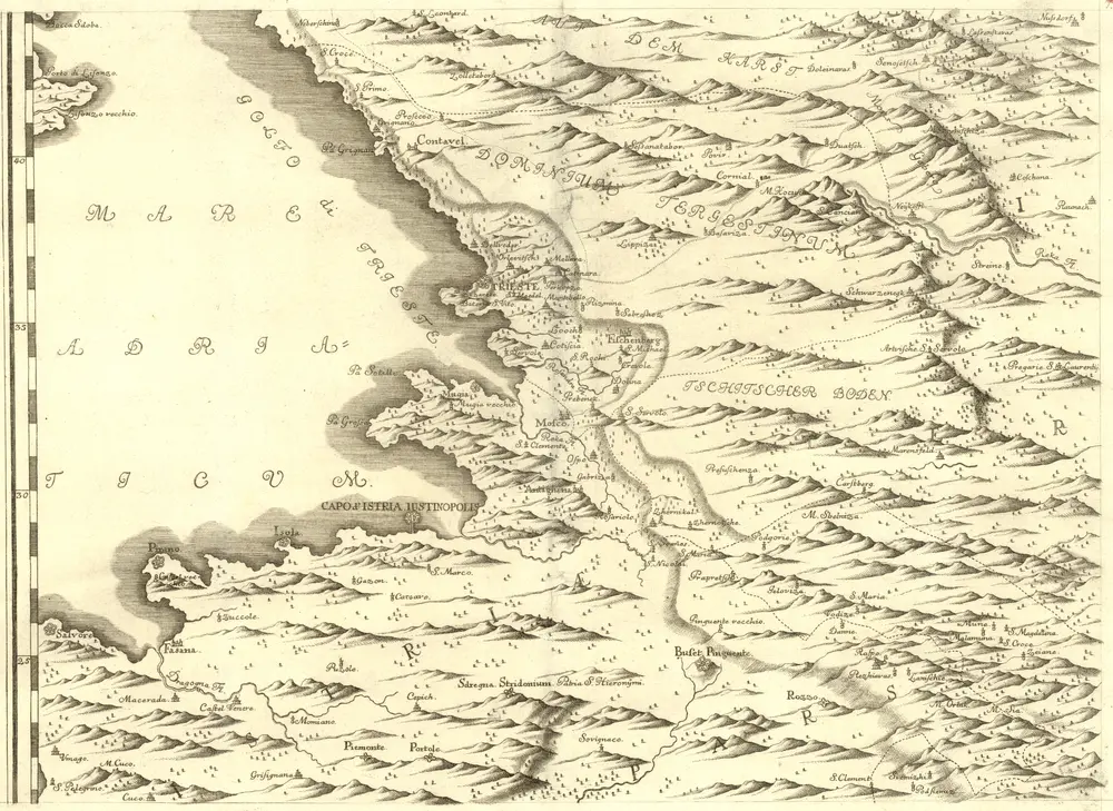 Anteprima della vecchia mappa