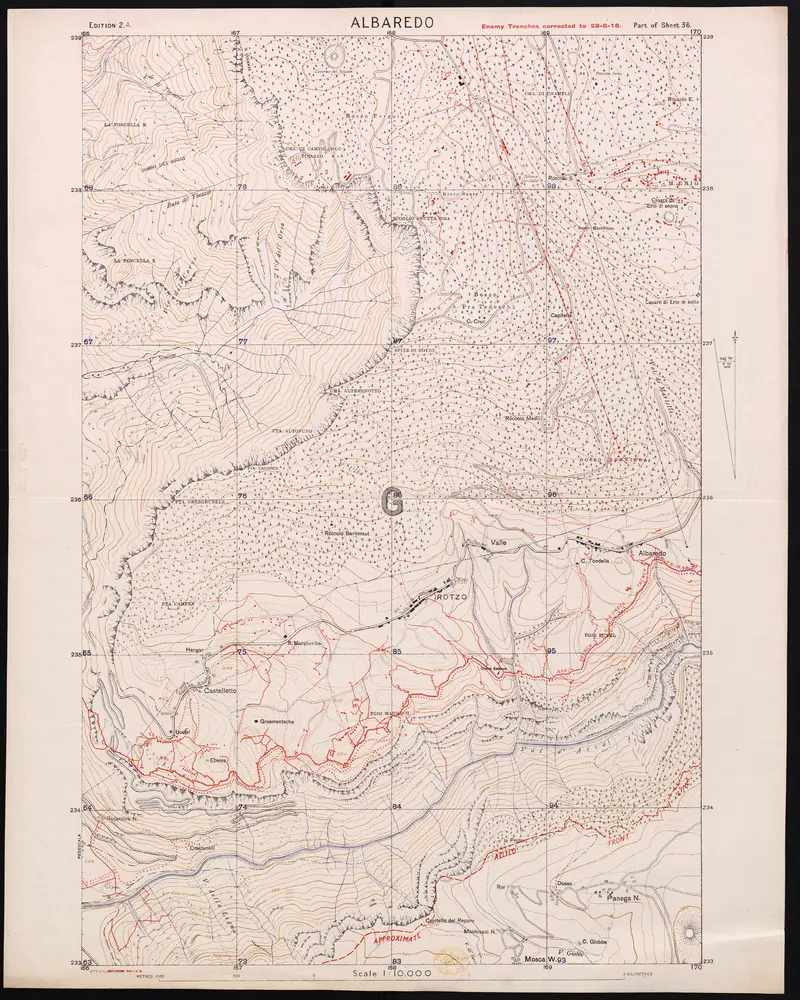 Anteprima della vecchia mappa