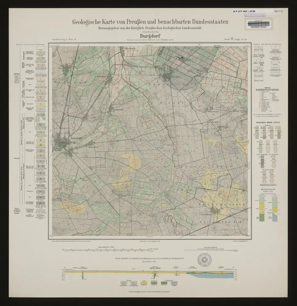 Voorbeeld van de oude kaart