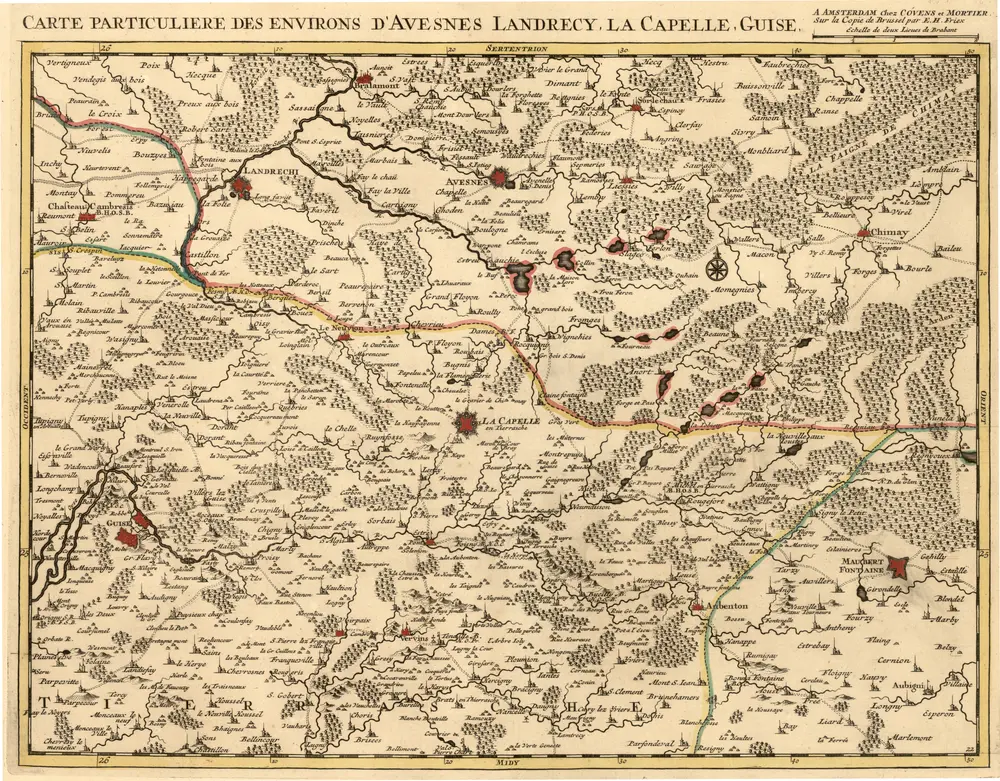 Aperçu de l'ancienne carte