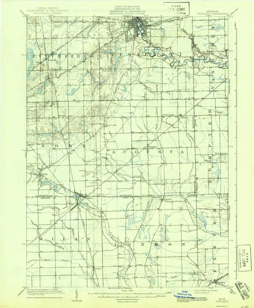 Anteprima della vecchia mappa