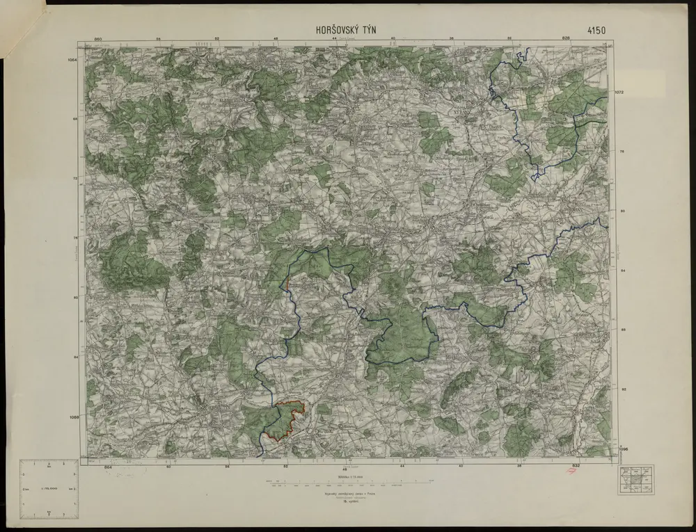 Voorbeeld van de oude kaart