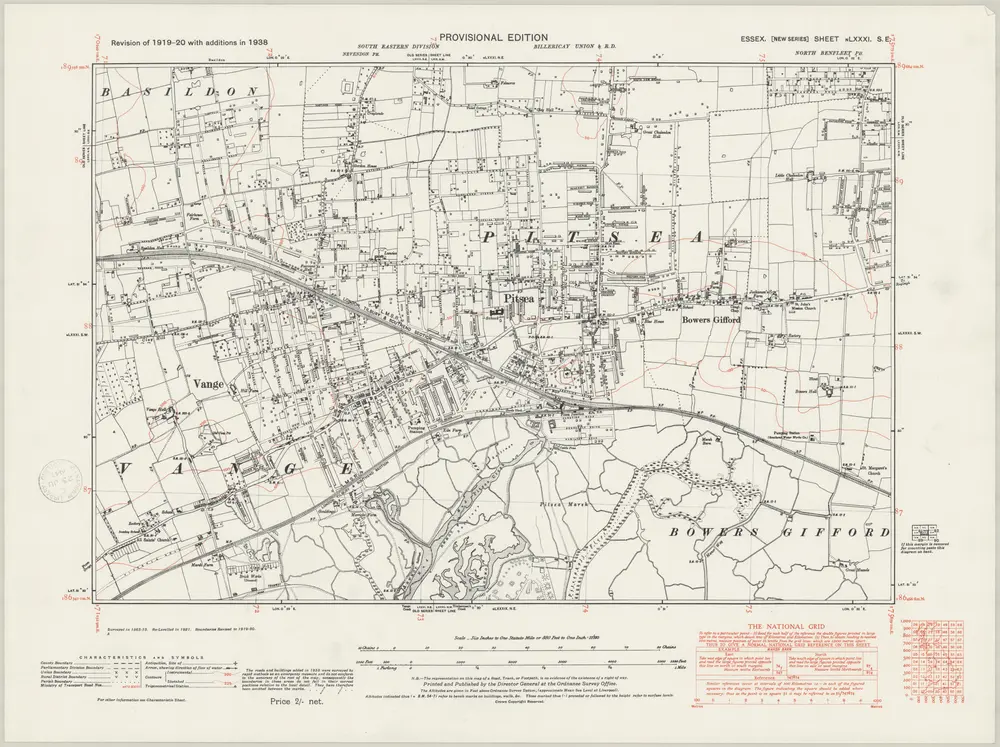 Aperçu de l'ancienne carte