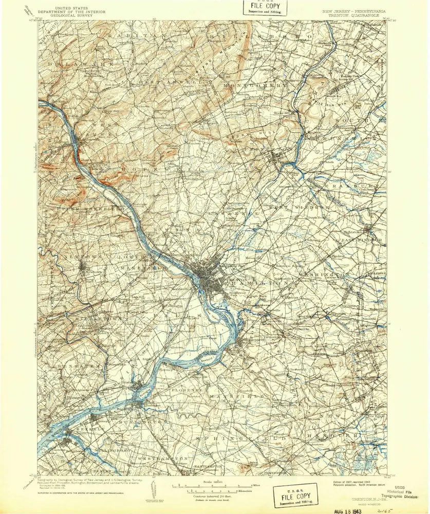 Aperçu de l'ancienne carte