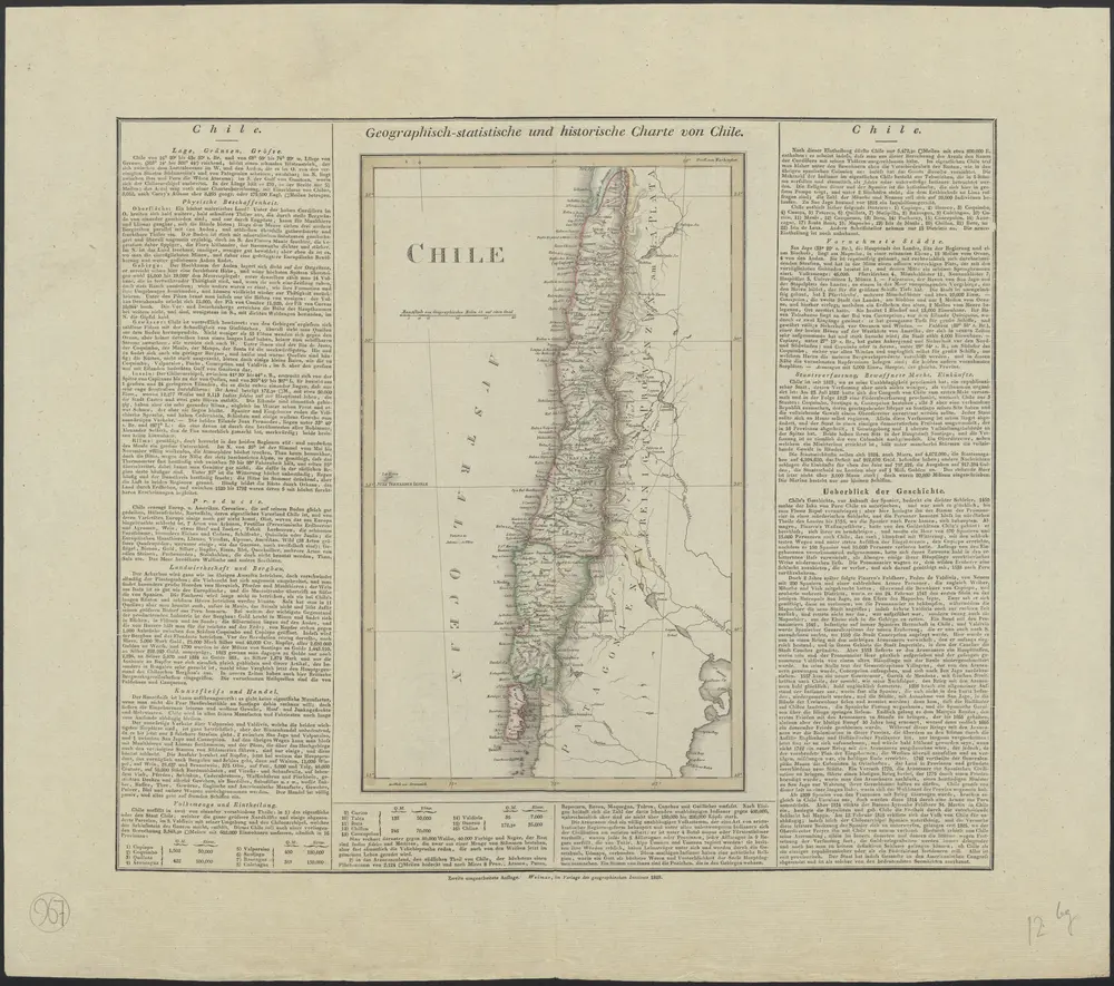 Voorbeeld van de oude kaart