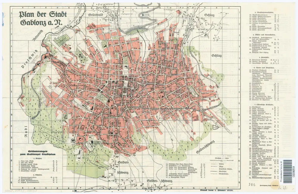 Aperçu de l'ancienne carte