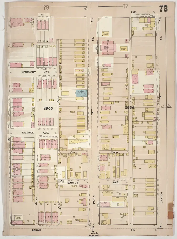 A. Whipple & Co.'s insurance map of St. Louis, Mo