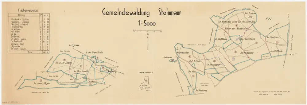 Voorbeeld van de oude kaart