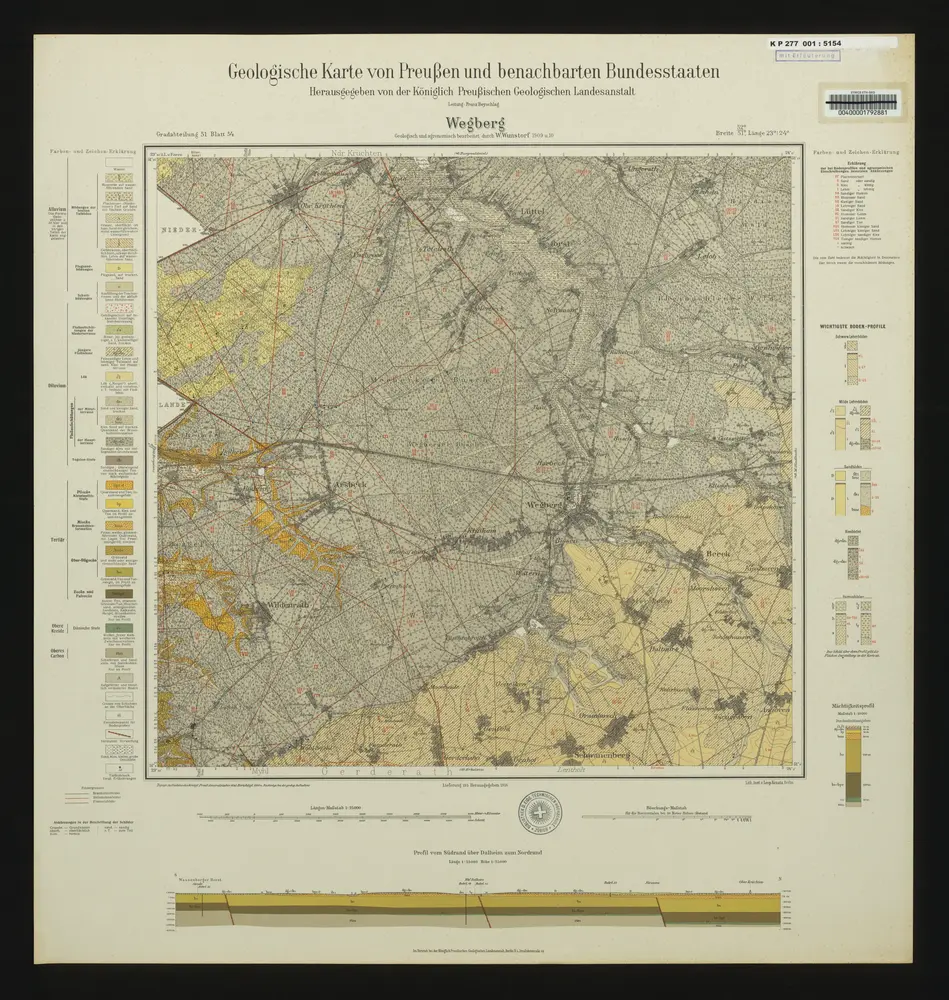 Voorbeeld van de oude kaart