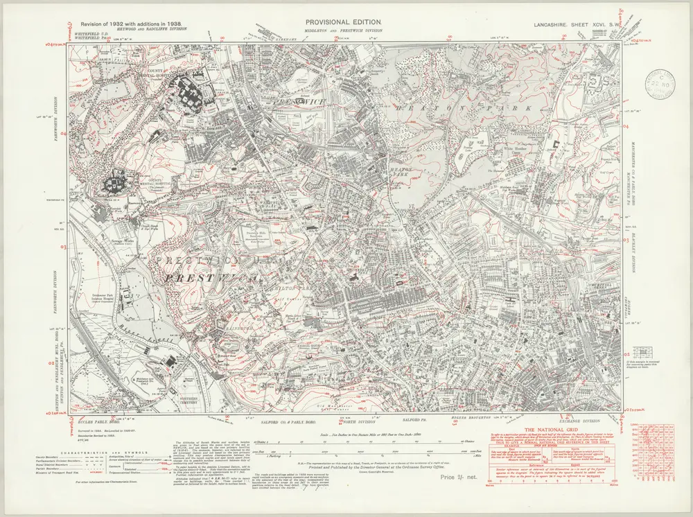 Aperçu de l'ancienne carte