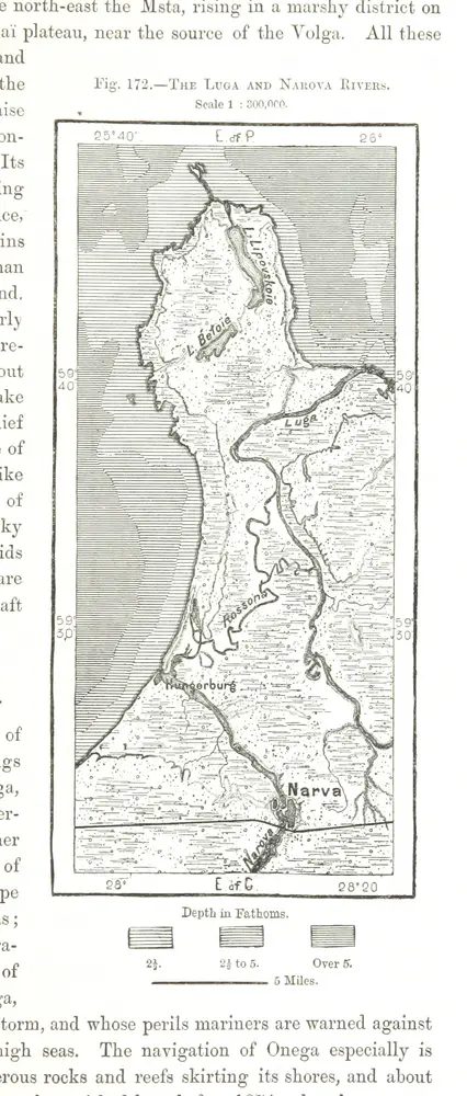 Voorbeeld van de oude kaart