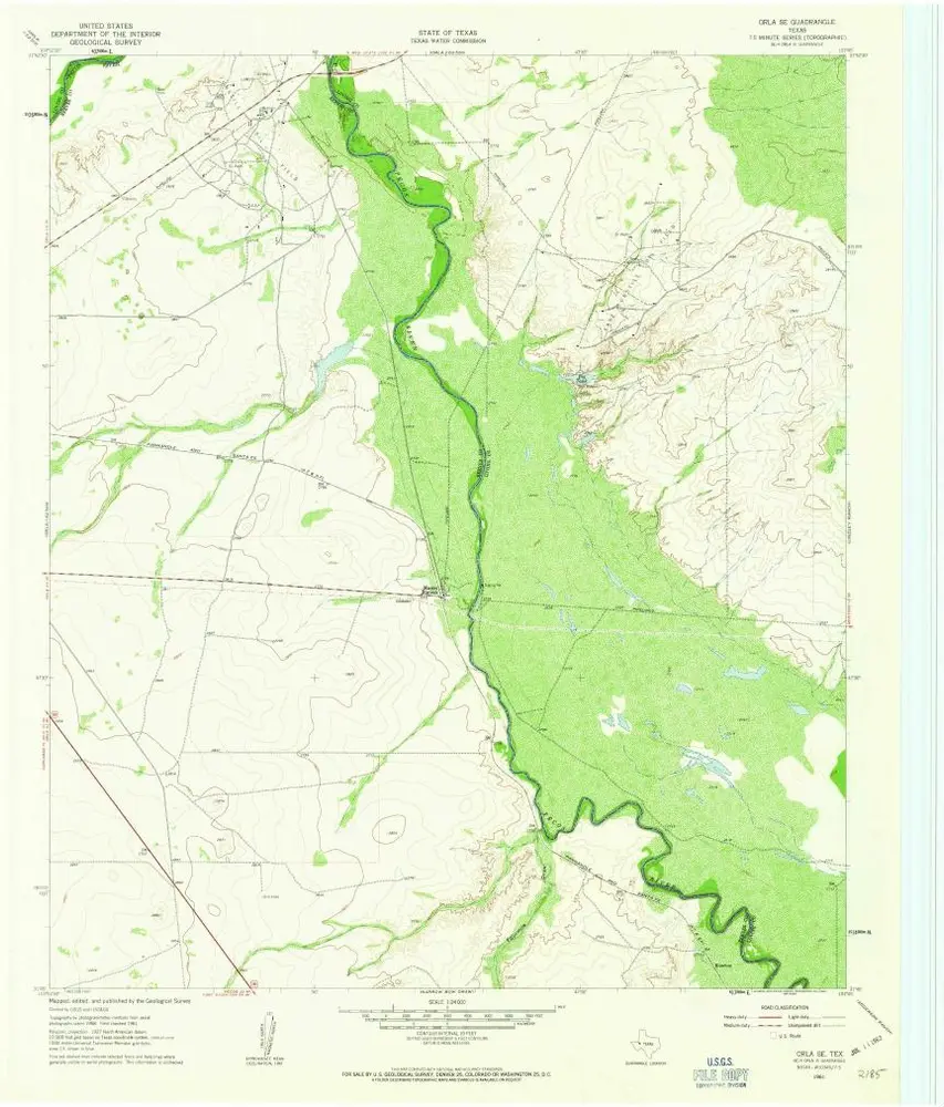 Voorbeeld van de oude kaart