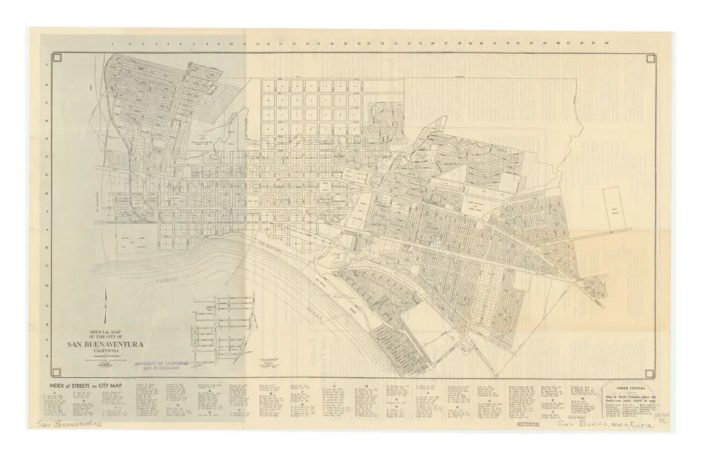 Aperçu de l'ancienne carte