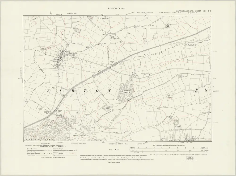 Aperçu de l'ancienne carte