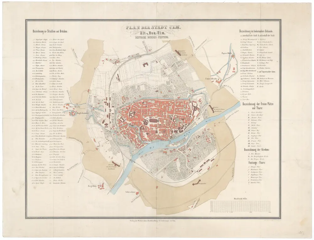 Voorbeeld van de oude kaart