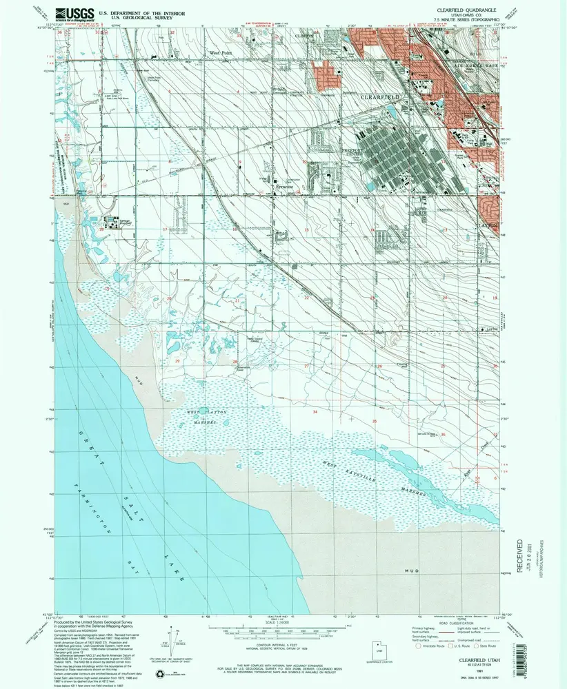 Voorbeeld van de oude kaart