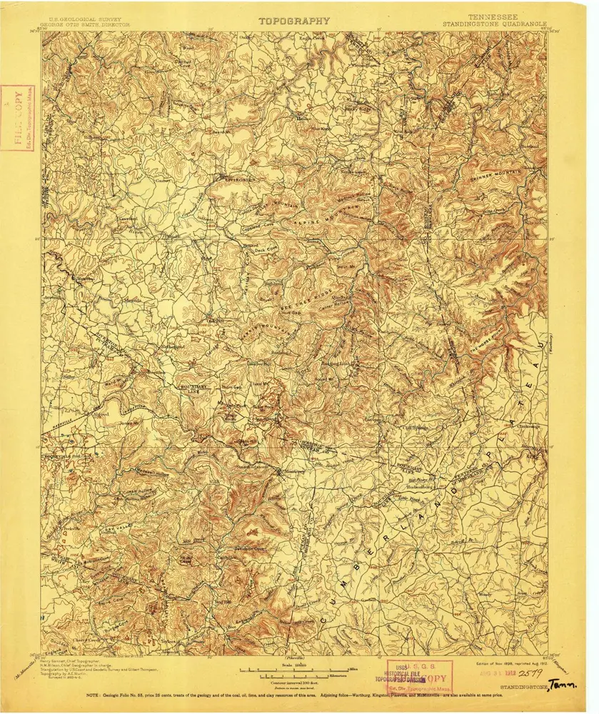 Aperçu de l'ancienne carte